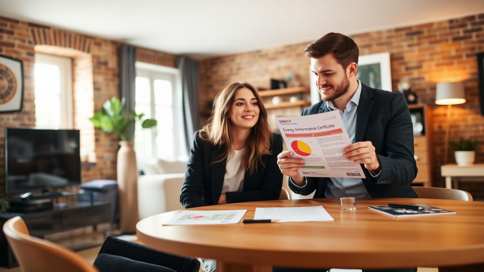 Hoe leg je een EPC-label F uit aan een koper?